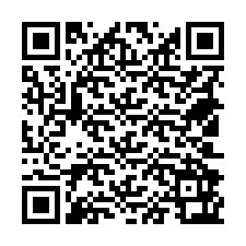 QR kód a telefonszámhoz +18502963692