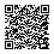 QR kód a telefonszámhoz +18503593188