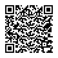 Codice QR per il numero di telefono +18503734316