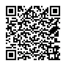 QR Code pour le numéro de téléphone +18503961013