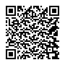 Código QR para número de teléfono +18504396225