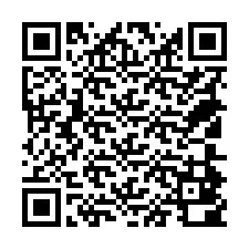 Kod QR dla numeru telefonu +18504800001