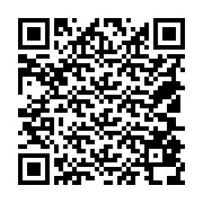 Código QR para número de telefone +18505838731