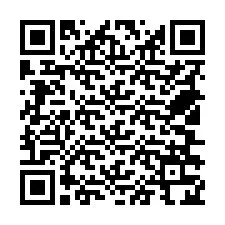 Codice QR per il numero di telefono +18506324633