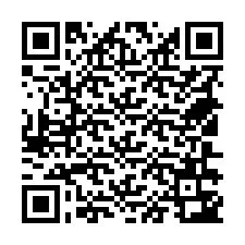 QR-koodi puhelinnumerolle +18506343556