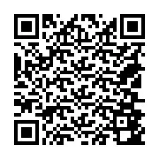 Kode QR untuk nomor Telepon +18506842375