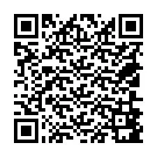 QR-код для номера телефона +18506881019