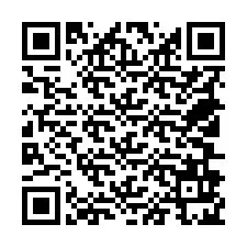 QR Code สำหรับหมายเลขโทรศัพท์ +18506925539