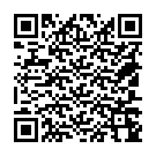 QR-код для номера телефона +18507244911