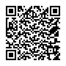 Código QR para número de teléfono +18507954403