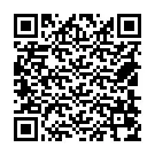 QR kód a telefonszámhoz +18508074517