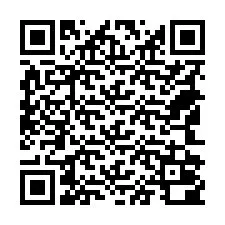 Código QR para número de telefone +18542000005