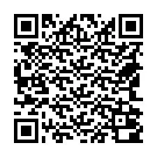 Codice QR per il numero di telefono +18542000006