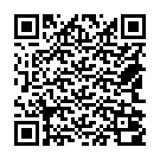 QR kód a telefonszámhoz +18542000007