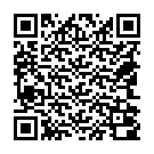 QR kód a telefonszámhoz +18542000009