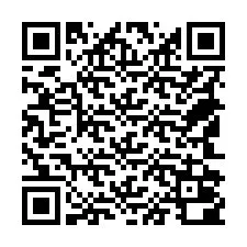 Código QR para número de telefone +18542000011