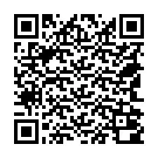 QR код за телефонен номер +18542000014