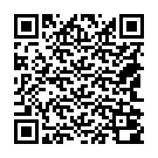 QR kód a telefonszámhoz +18542000015