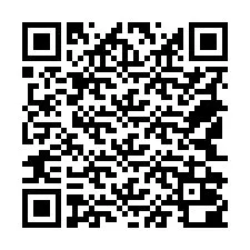 Código QR para número de teléfono +18542000031