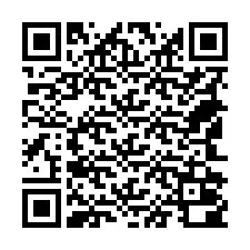 QR код за телефонен номер +18542000045