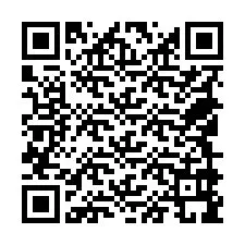 QR-code voor telefoonnummer +18549999869