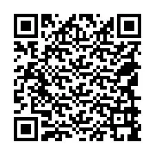 Codice QR per il numero di telefono +18549999870