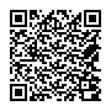 QR kód a telefonszámhoz +18562000177