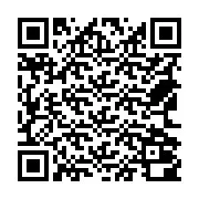 QR-koodi puhelinnumerolle +18562000307