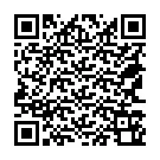 電話番号のQRコード +18563160470