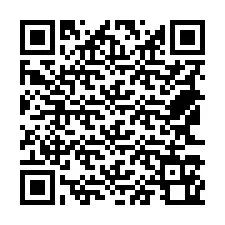 Codice QR per il numero di telefono +18563160477