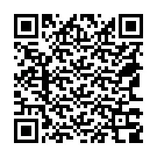 QR код за телефонен номер +18563308040