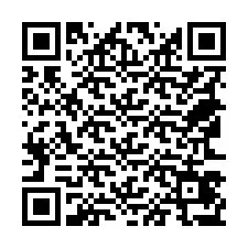 電話番号のQRコード +18563477459