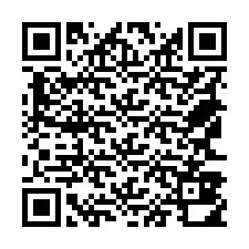 電話番号のQRコード +18563810973