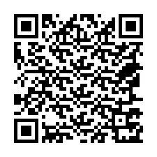 QR-Code für Telefonnummer +18567771019