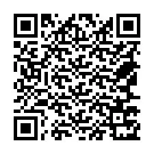 QR код за телефонен номер +18567771533