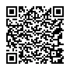 QR-код для номера телефона +18567801000