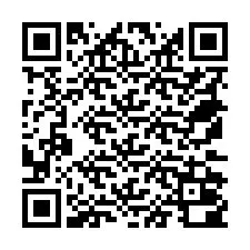 QR-code voor telefoonnummer +18572000010