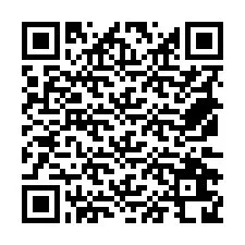 Código QR para número de telefone +18572628747