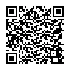 QR kód a telefonszámhoz +18574440974