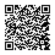 Codice QR per il numero di telefono +18575046790