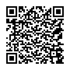 Kode QR untuk nomor Telepon +18575046820