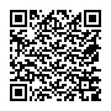 QR-koodi puhelinnumerolle +18577709616