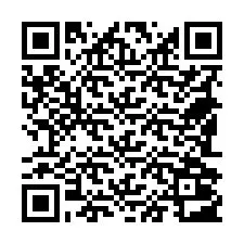 QR-koodi puhelinnumerolle +18582003366