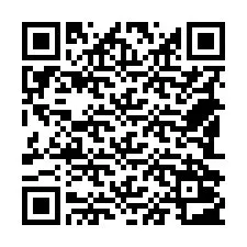 QR kód a telefonszámhoz +18582003627