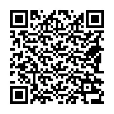 QR код за телефонен номер +18582236426