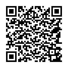 Kod QR dla numeru telefonu +18583143280