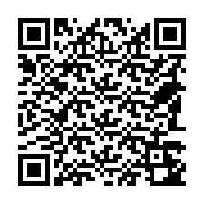 Kod QR dla numeru telefonu +18583242843