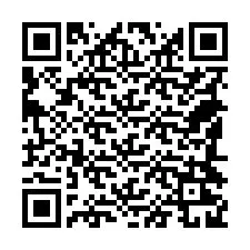 Codice QR per il numero di telefono +18584229215