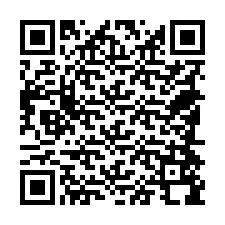 QR kód a telefonszámhoz +18584598299