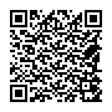 Código QR para número de teléfono +18585051237